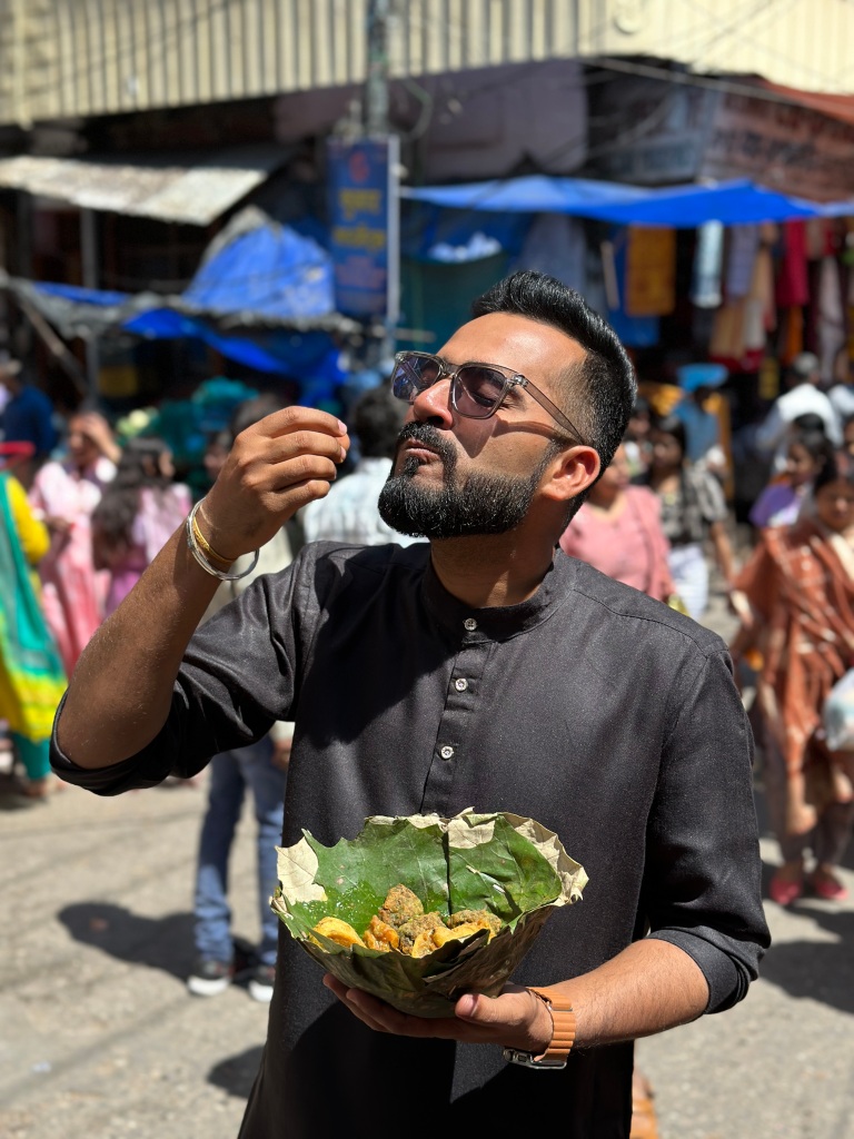 Relishing Street Food in Haridwar